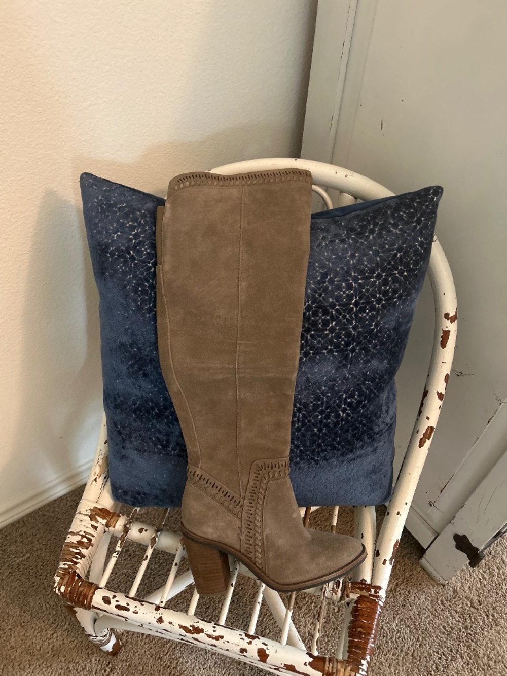Vince Camuto Madolee over the knee suede boot - Picture 3 of 4